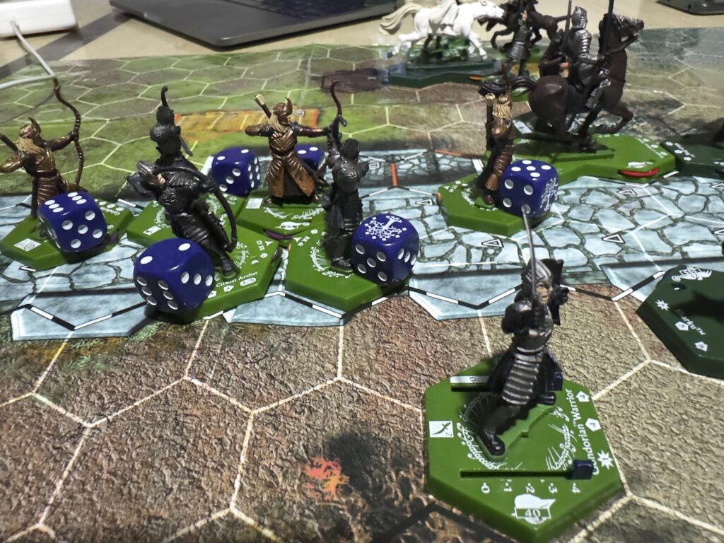 Combate Hexagonal El Señor de los Anillos