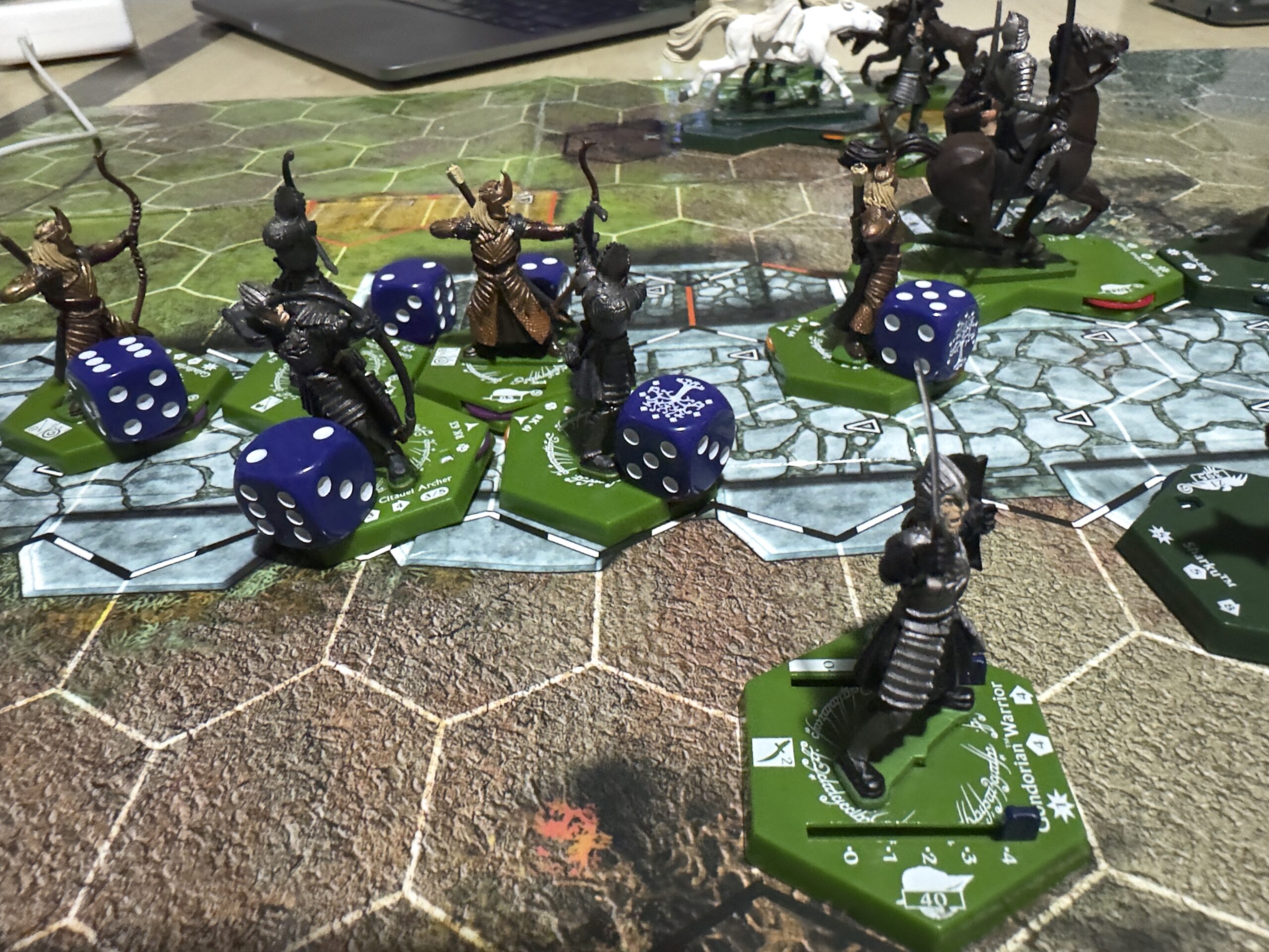 Combate Hexagonal El Señor de los Anillos